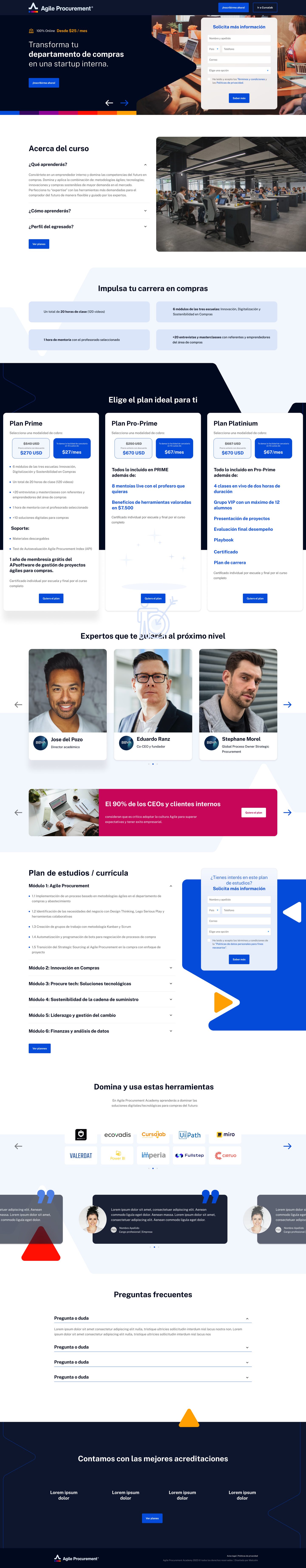 Inicio escritorio